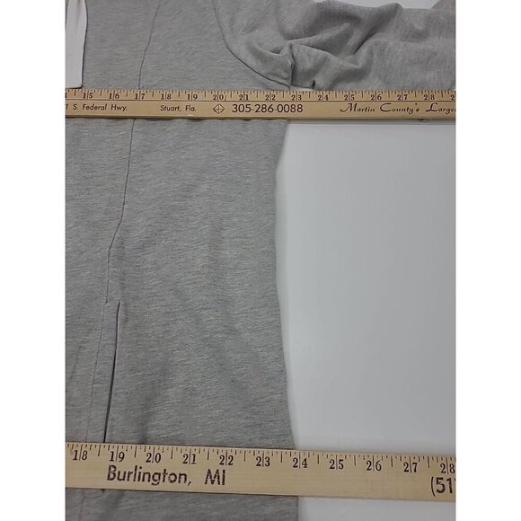 Chico's Sweatshirt Jacket Women's Size Large Athletic Hooded Full Zip - Picture 3 of 7